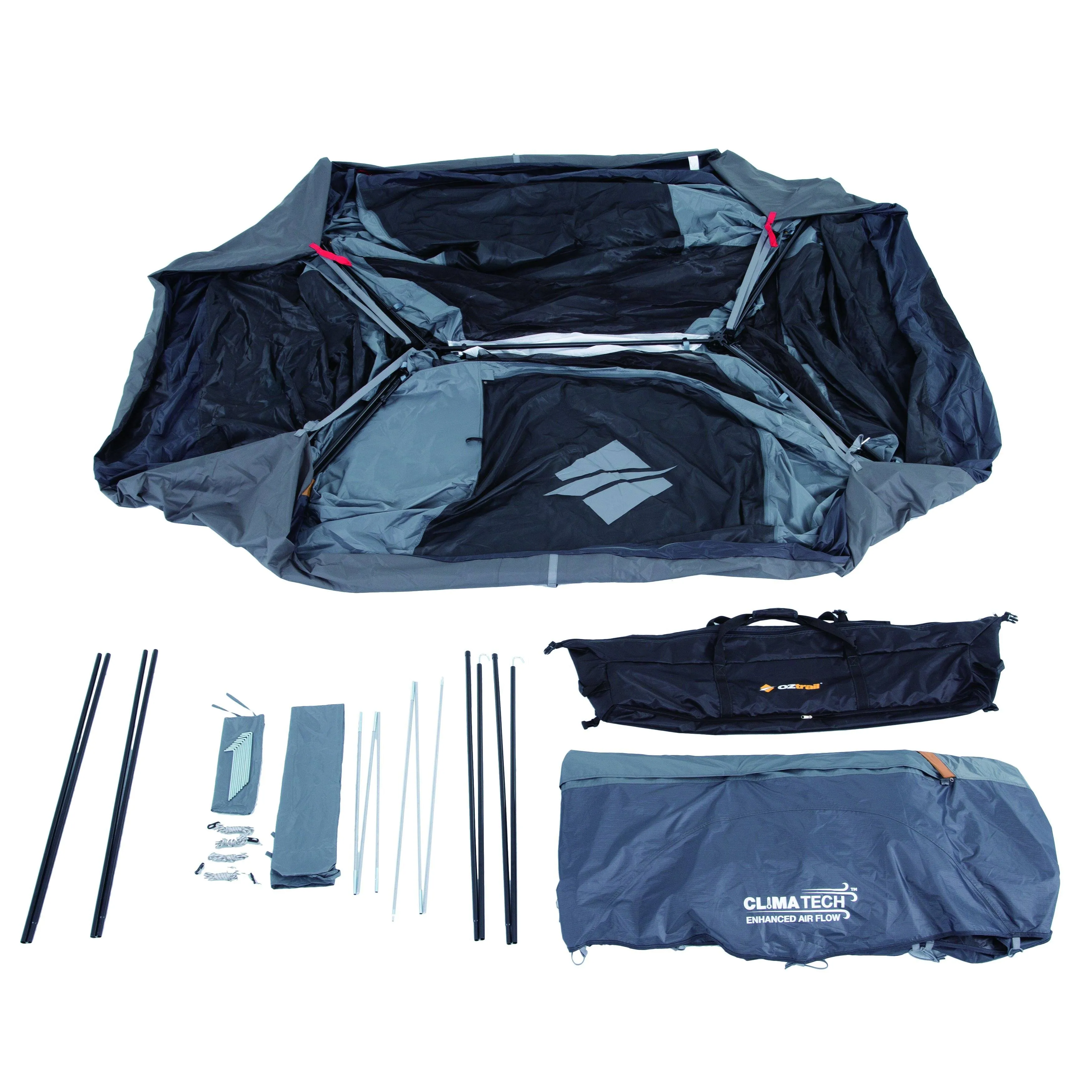 Oztrail Fast Frame Blockout 6 Person Tent With Free Gift