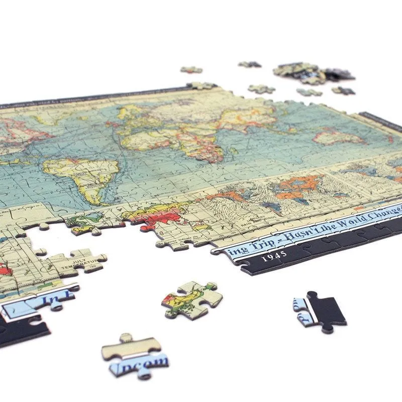 Personalised World Map Jigsaw Puzzle