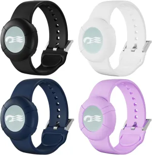 Princess Medallion Sport Band Accessory, 3/4 Pack Silicone Wristband for Holding Carnival Ocean Medallion, fit Men Women