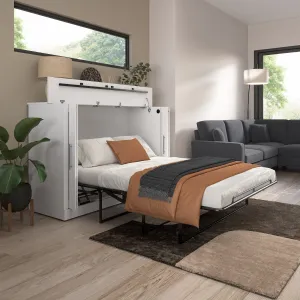 Pur 69W Full Cabinet Bed with Mattress - Available in 3 Colours