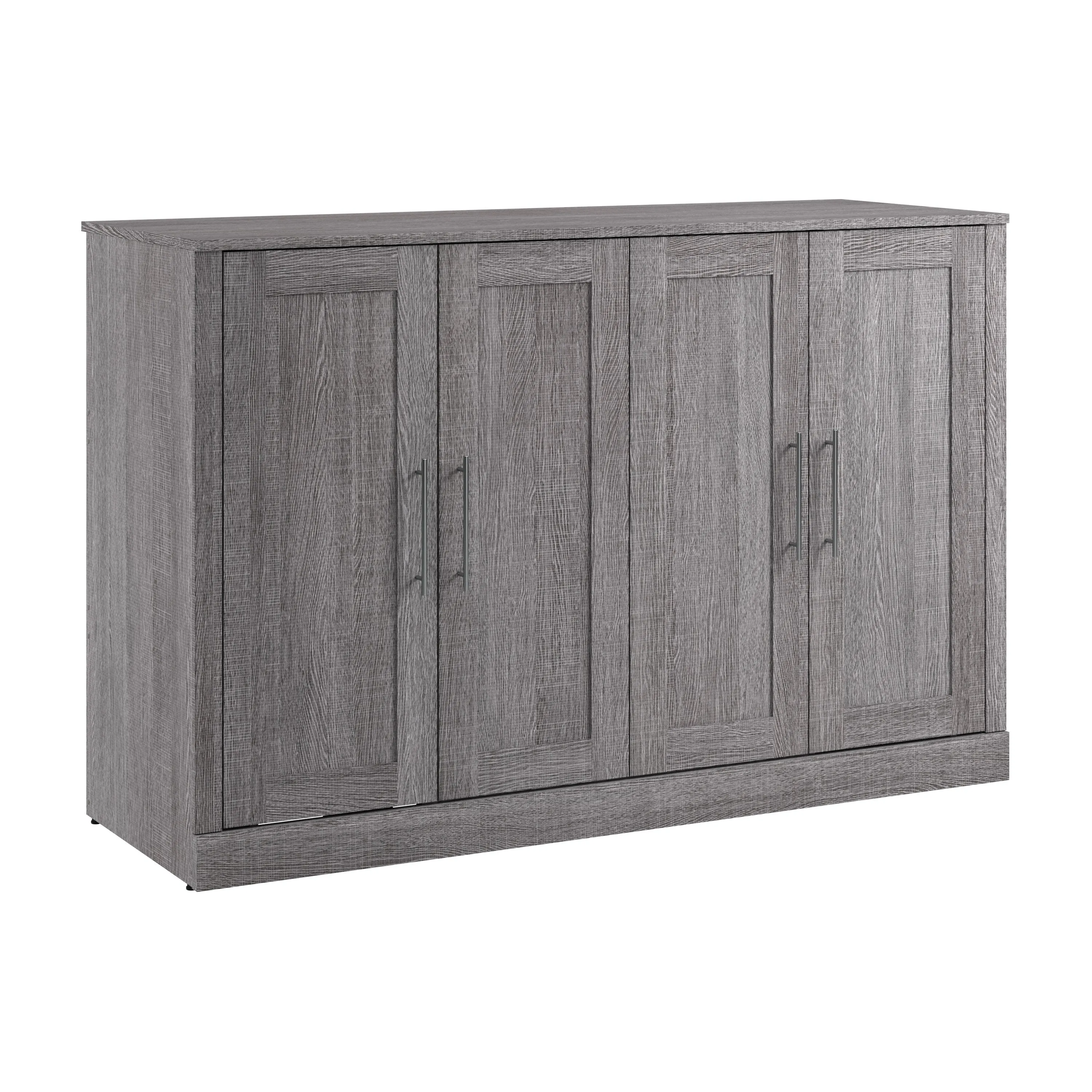 Pur 69W Full Cabinet Bed with Mattress - Available in 3 Colours