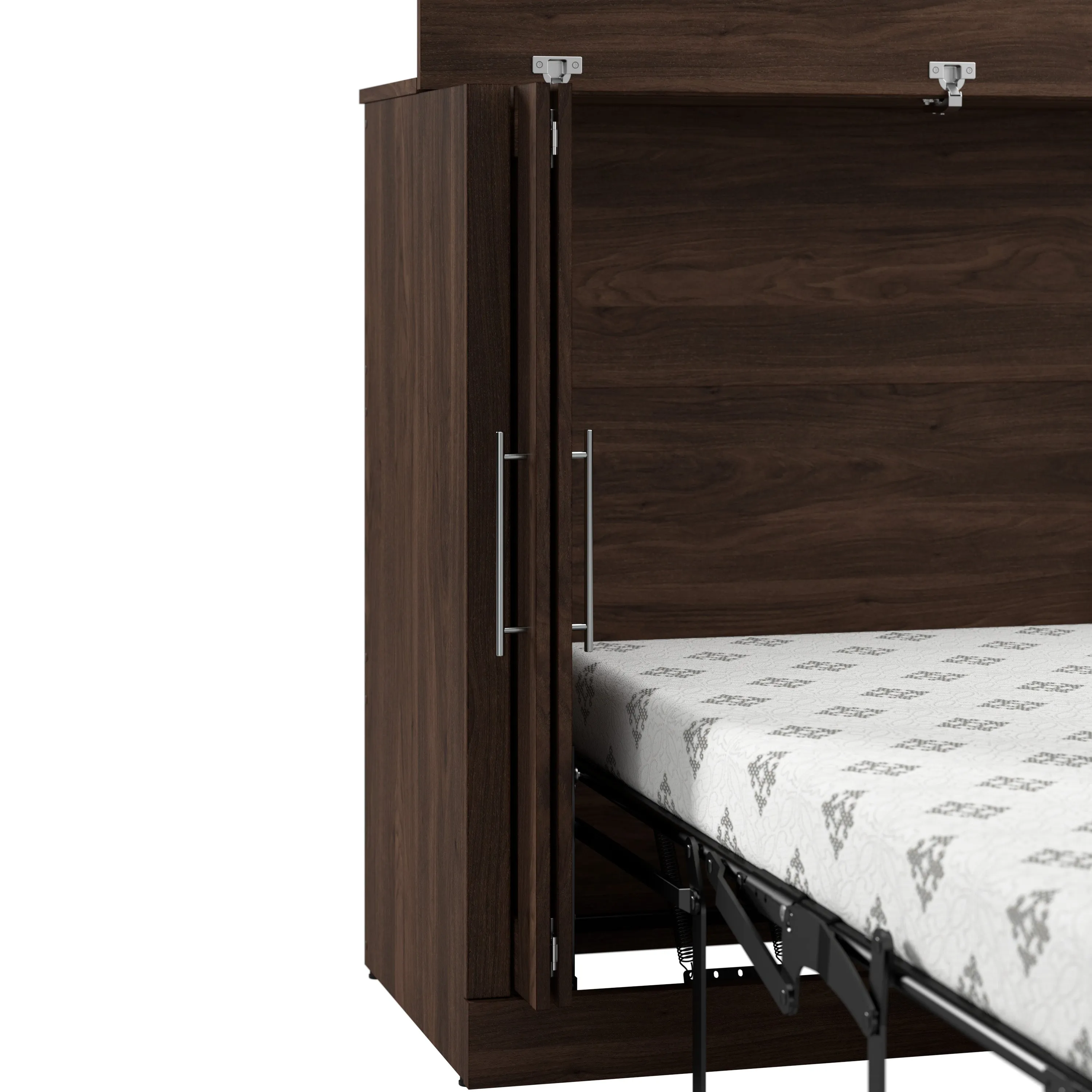 Pur 69W Full Cabinet Bed with Mattress - Available in 3 Colours