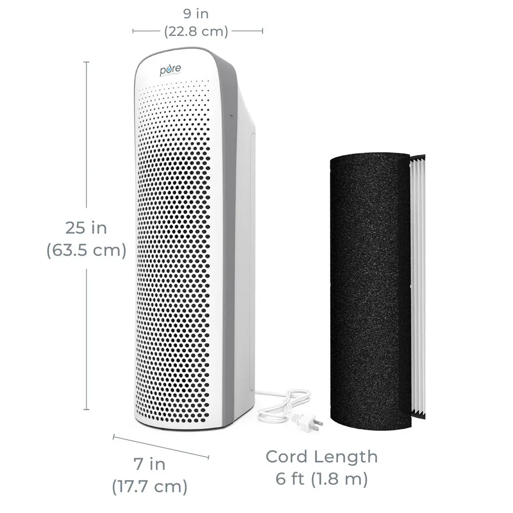 PureZone™ Elite 4-in-1 True HEPA Air Purifier & Replacement Filter Bundle