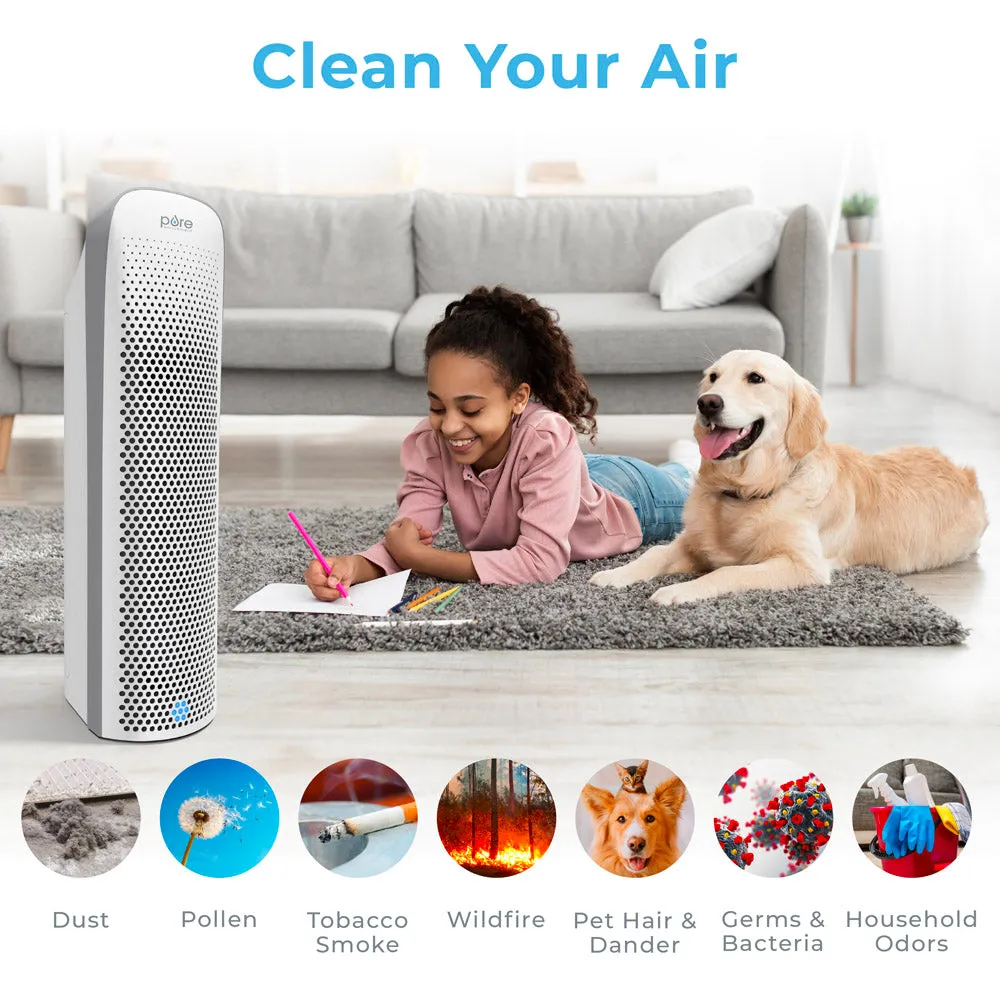 PureZone™ Elite 4-in-1 True HEPA Air Purifier & Replacement Filter Bundle