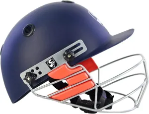 SG Optipro Cricket Helmet, Large, Navy Blue