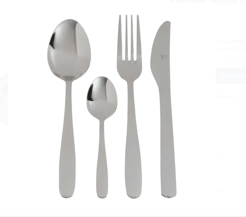 Sienna Cutlery Set 24 Pieces