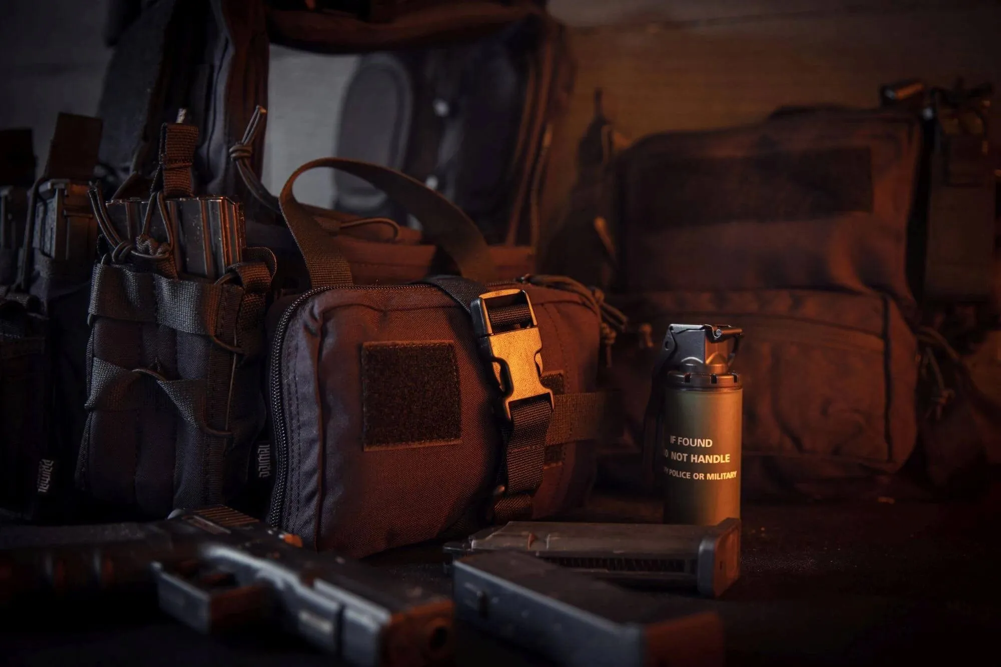 Small Rip-Away Medical Pouch - Coyote