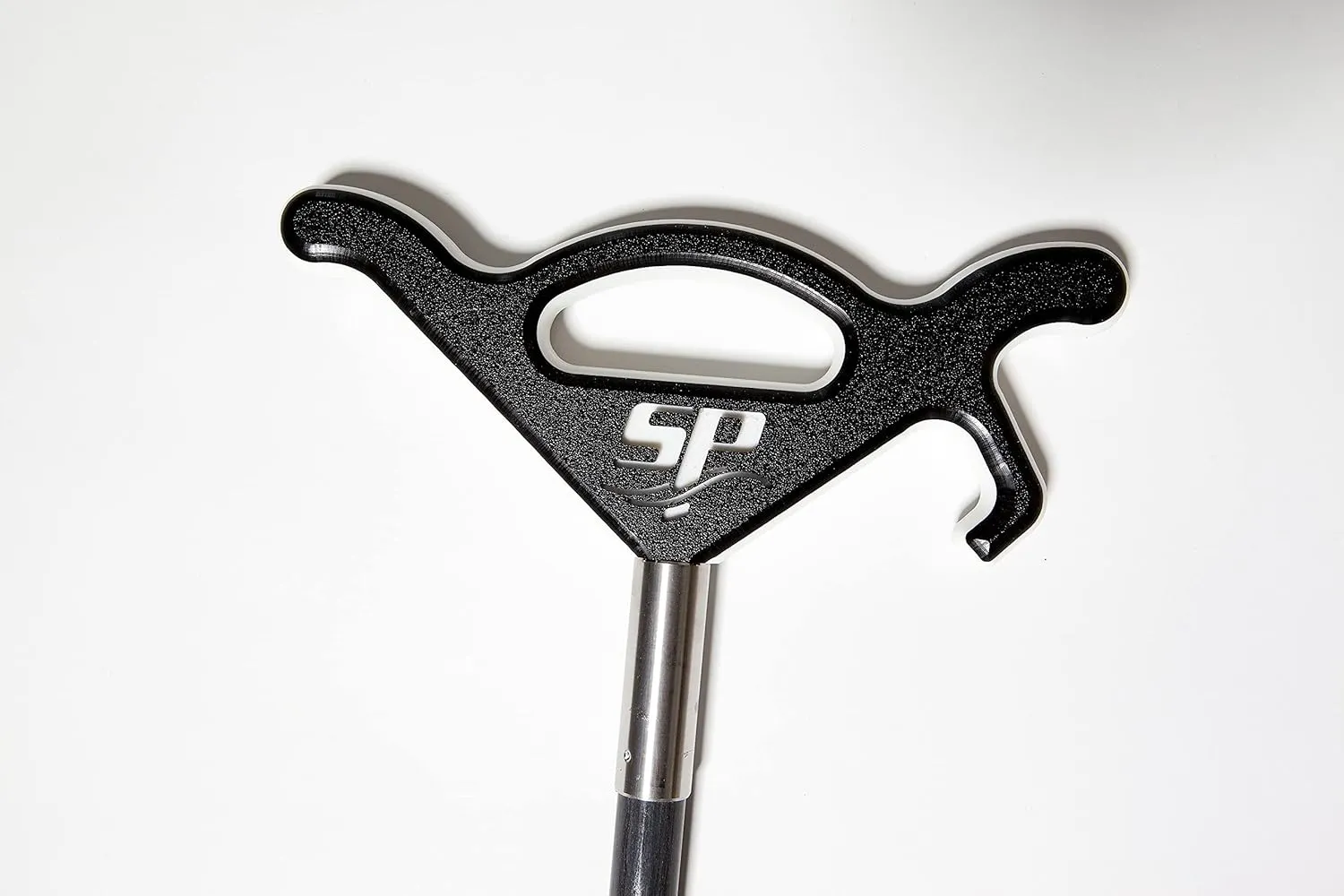 Stayput Anchor - Shallow Water Anchor Pole Spike with Super Handle - 6-12ft White Or Black