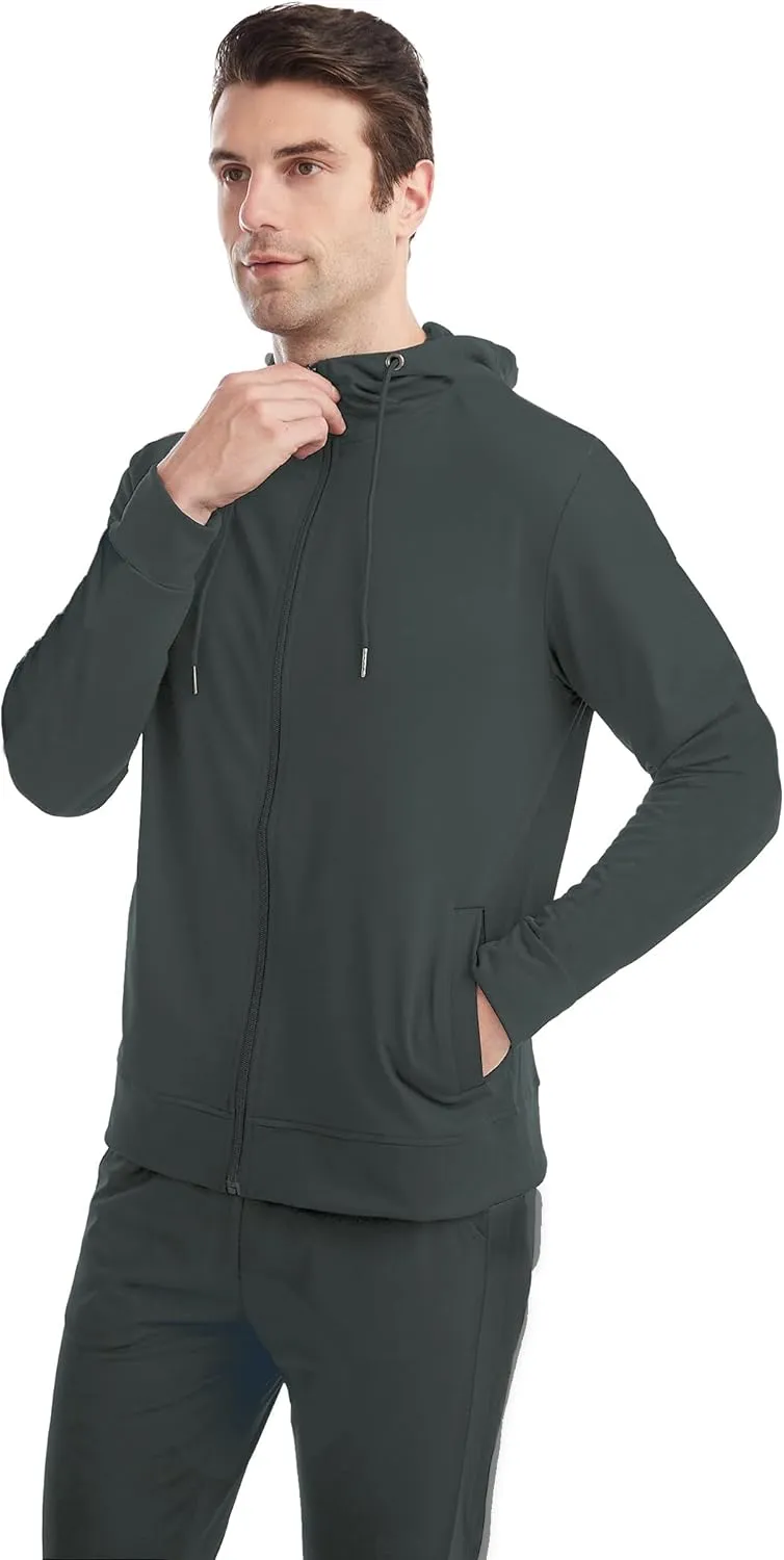 Sweatsuits for Men Tracksuit Men Track Suits 2 Piece Set Zip Up