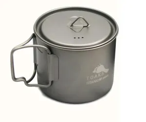 TOAKS Light Titanium 550ml Pot - Ultralight Version