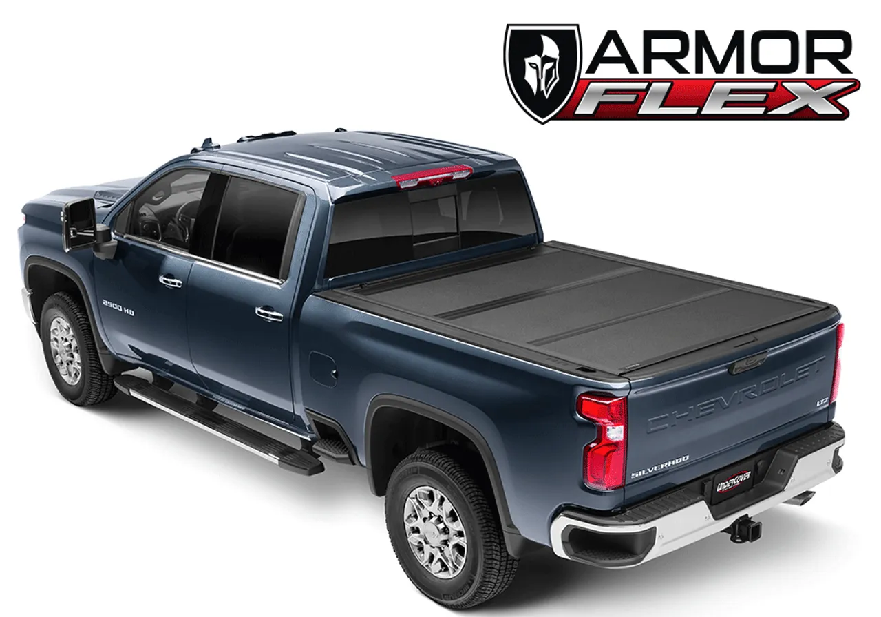 UnderCover ArmorFlex Hard Folding Tri-Fold Tonneau Cover | Chevrolet / Ford / LDV / RAM