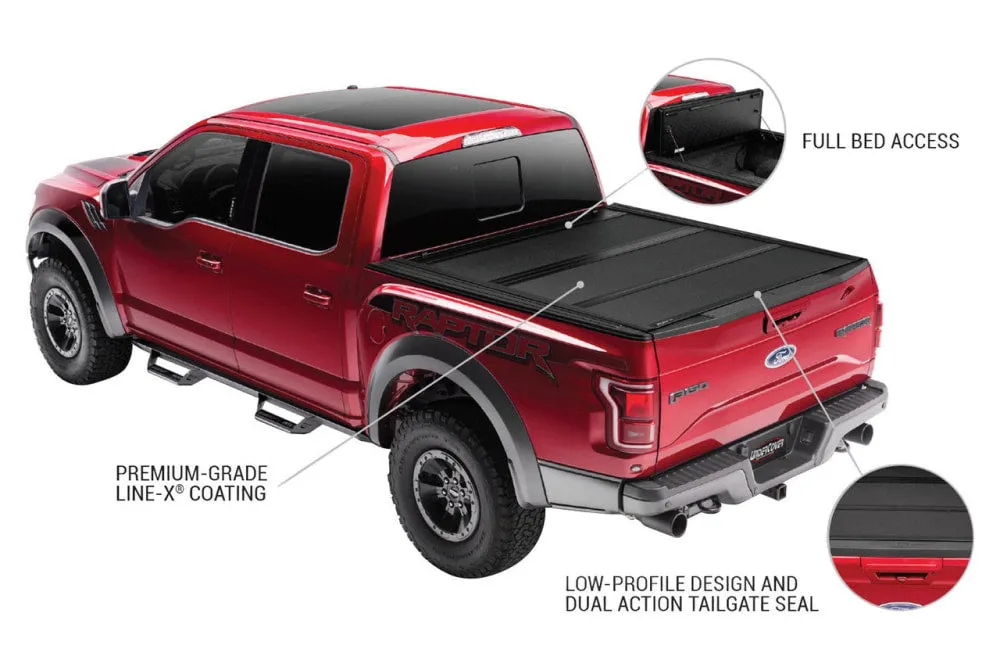 UnderCover ArmorFlex Hard Folding Tri-Fold Tonneau Cover | Chevrolet / Ford / LDV / RAM
