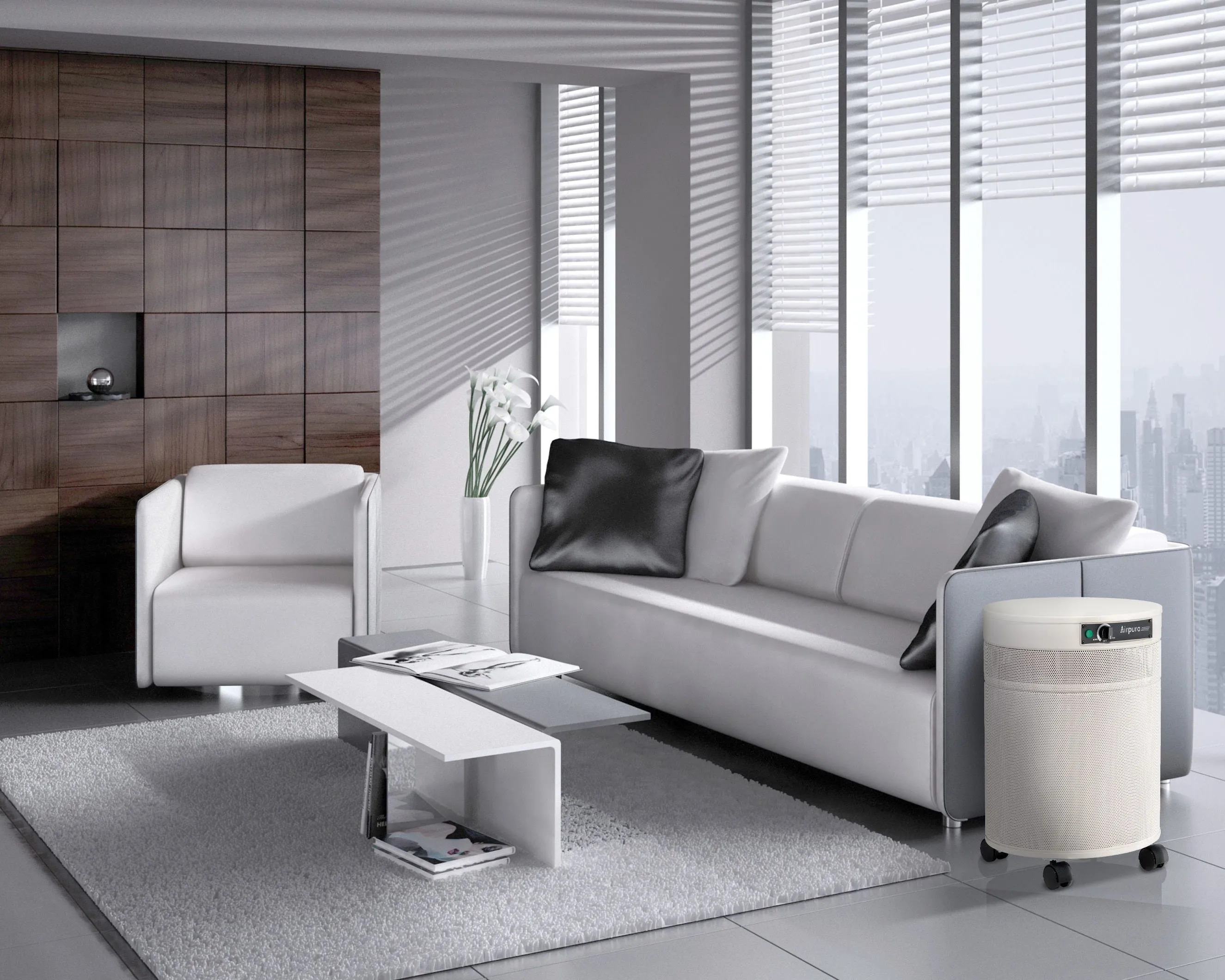 UV600 - Germs and Mold HEPA: 99.97% Efficient @0.3 microns Air Purifier
