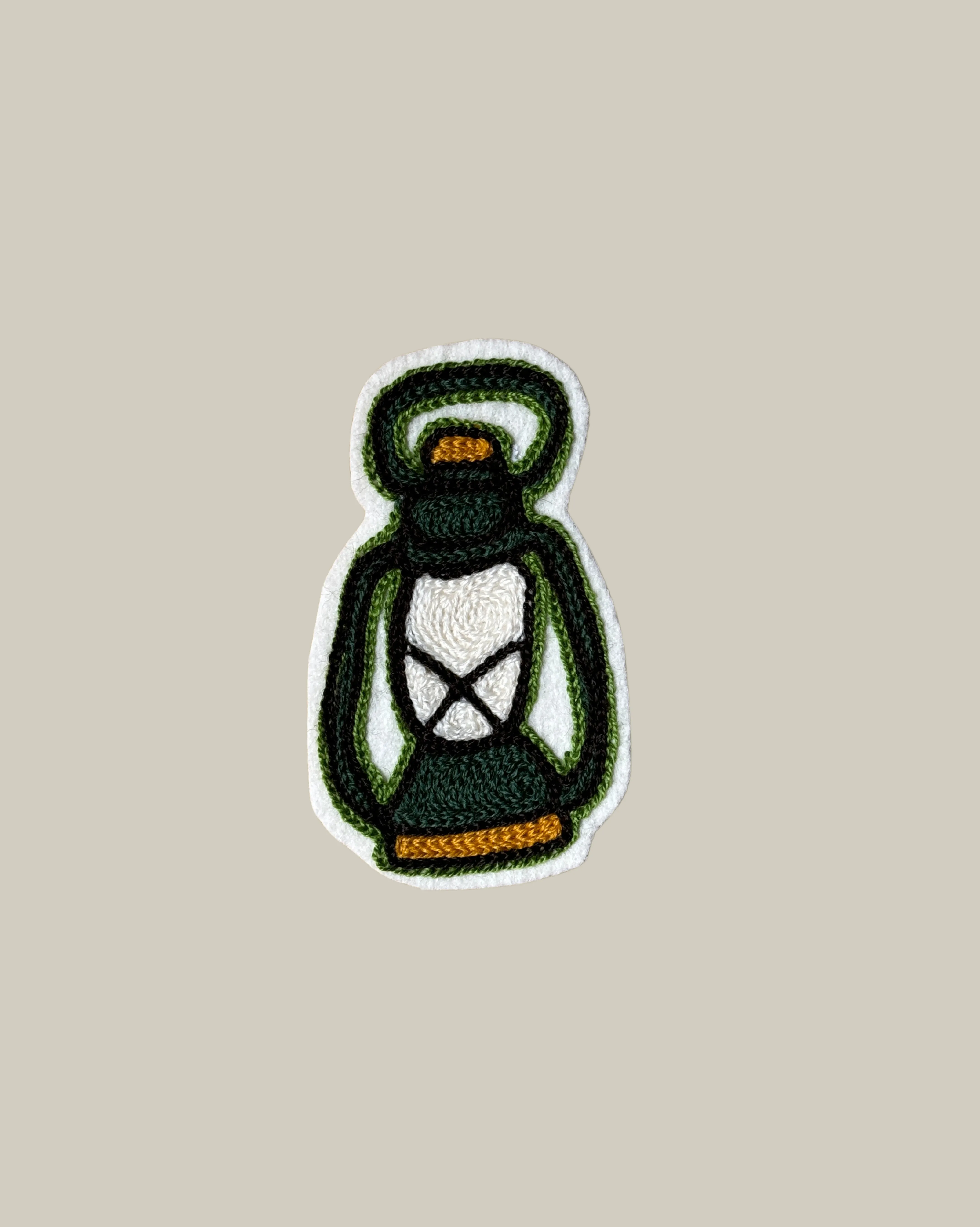Vintage Camp Lantern Patch