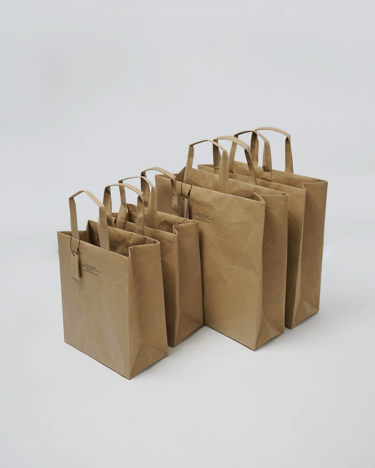 Water Resistant Paper Square Bag S