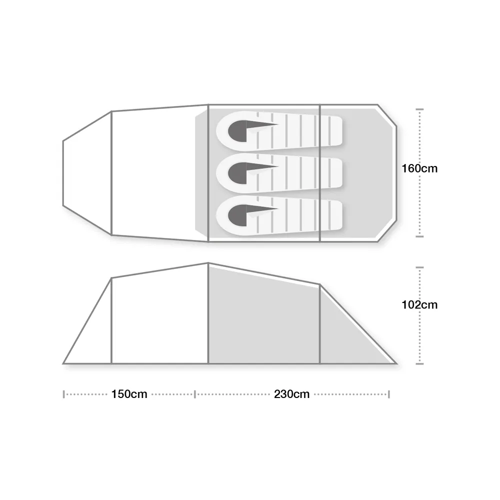 Wild Country Blizzard 3 Tent