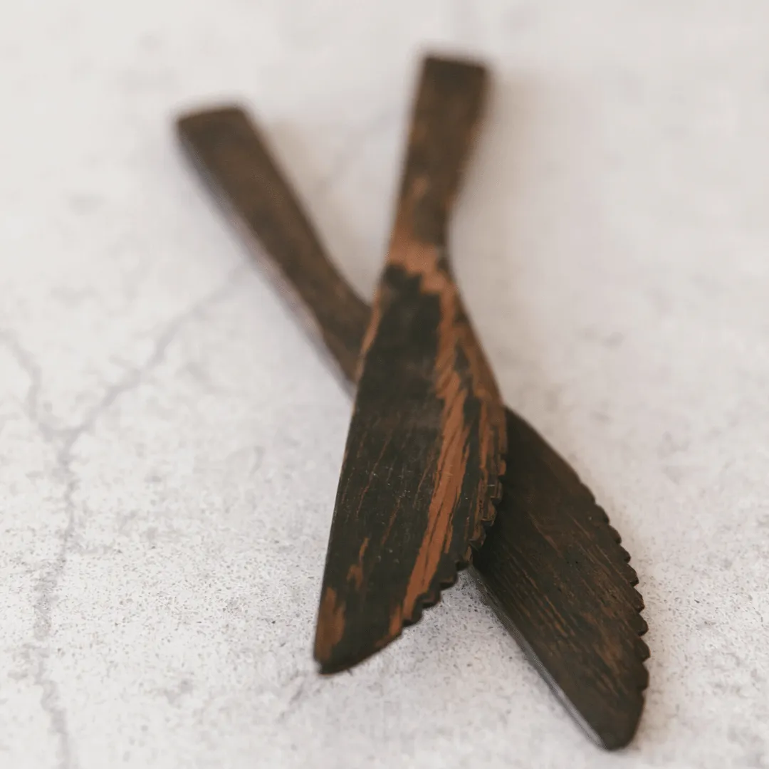 Wooden Buddha Knife